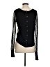 Originality Black Long Sleeve Top Size S - photo 2