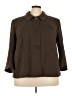 Talbots Brown Coat Size 24W - photo 1