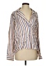 Veronica Beard 100% Viscose Tan Long Sleeve Polo Size 2 - photo 1