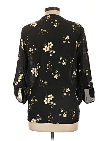 All in Favor 3/4 Sleeve Blouse (view 2)