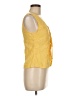 Shein 100% Polyester Yellow Sleeveless Blouse Size 6 - photo 4