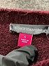Vince Camuto Solid Burgundy Pullover Sweater Size S - photo 7