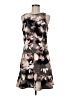 Ellen Tracy Floral Gray Cocktail Dress Size 8 - photo 1