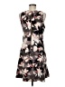 Ellen Tracy Floral Gray Cocktail Dress Size 8 - photo 2