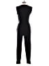 Sans Souci 100% Polyester Solid Black Jumpsuit Size L - photo 2