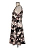 Ellen Tracy Floral Gray Cocktail Dress Size 8 - photo 5