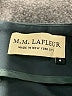 MM. LaFleur Solid Black Blue Formal Skirt Size 4 - photo 4