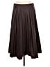 Time and Tru 100% Polyester Solid Brown Casual Skirt Size M - photo 2