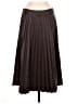 Time and Tru 100% Polyester Solid Brown Casual Skirt Size M - photo 1