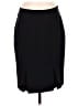 Black Label by Evan Picone Solid Black Formal Skirt Size 6 - photo 1
