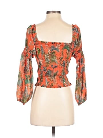 L'Agence 3/4 Sleeve Blouse (view 2)