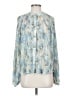 Veronica Beard 100% Polyester Blue Long Sleeve Blouse Size 4 - photo 1