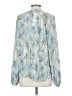 Veronica Beard 100% Polyester Blue Long Sleeve Blouse Size 4 - photo 2