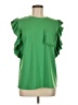 Drew Green Short Sleeve Top Size M - photo 1