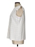 Elle White Sleeveless Blouse Size L - photo 5