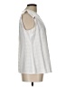 Elle White Sleeveless Blouse Size L - photo 4