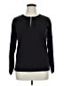 Classic Elements 100% Cotton Black Long Sleeve Henley Size XL - photo 1