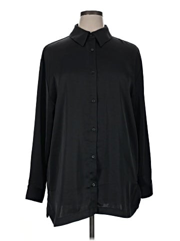 Scoop Long Sleeve Blouse (view 1)