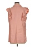 Shein 100% Polyester Pink Sleeveless Top Size M - photo 2