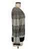 White House Black Market Chevron-herringbone Silver Pullover Sweater Size M - photo 4