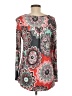 Popyoung Red Long Sleeve Blouse Size M - photo 2