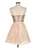 Forever Metallic Gold Cocktail Dress Size M - photo 2