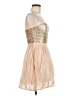 Forever Metallic Gold Cocktail Dress Size M - photo 4