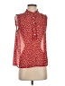 Tahari by ASL 100% Polyester Red Tank Top Size S - photo 1