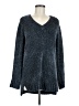 Orvis 100% Polyester Metallic Blue Pullover Sweater Size M - photo 1