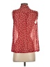 Tahari by ASL 100% Polyester Red Tank Top Size S - photo 2