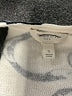 Talbots Outlet 100% Cotton Print White Pullover Sweater Size S - photo 7