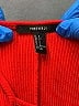 Forever Solid Red Casual Dress Size S - photo 7
