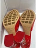 Bottega Veneta Color Block Red Heels Size EU 38 - photo 6