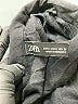 Zara 100% Viscose Black Long Sleeve Blouse Size S - photo 7