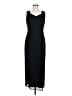 R&M Richards 100% Polyester Solid Black Cocktail Dress Size 6 (petite) - photo 1