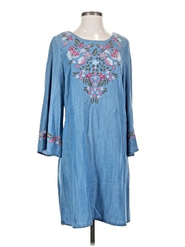 sachin and babi light blue dress LIZ LISA Ribbon Embroidered Dress main image 0