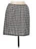 Assorted Brands Houndstooth Gray Casual Skirt Size 9 - photo 1