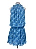 Ramy Brook 100% Polyester Paisley Blue Casual Dress Size S - photo 2
