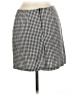 Assorted Brands Houndstooth Gray Casual Skirt Size 9 - photo 2
