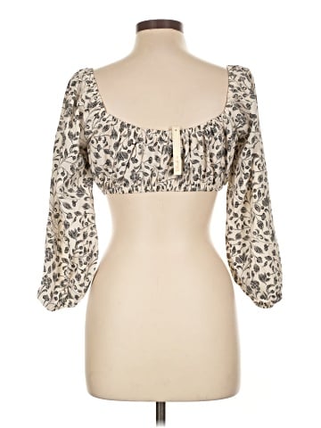 Blush 3/4 Sleeve Blouse (view 2)