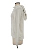 Gap 100% Polyester Solid Ivory Turtleneck Sweater Size XS - photo 5