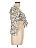 Blush 100% Polyester Ivory 3/4 Sleeve Blouse Size L - photo 4