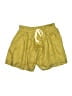 Sancia 100% Rayon Solid Yellow Board Shorts Size L - photo 1