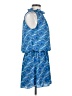 Ramy Brook 100% Polyester Paisley Blue Casual Dress Size S - photo 4
