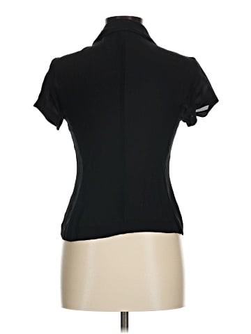 Jones New York Short Sleeve Silk Top (view 2)