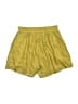 Sancia 100% Rayon Solid Yellow Board Shorts Size L - photo 2