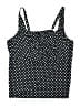 Lands' End Polka Dots Black Swimsuit Top Size 24wddd - photo 1