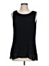Roz & Ali 100% Polyester Black Sleeveless Blouse Size L - photo 1