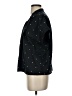 Waverly Grey 100% Cotton Stars Black Short Sleeve Blouse Size S - photo 5