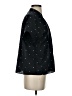 Waverly Grey 100% Cotton Stars Black Short Sleeve Blouse Size S - photo 4
